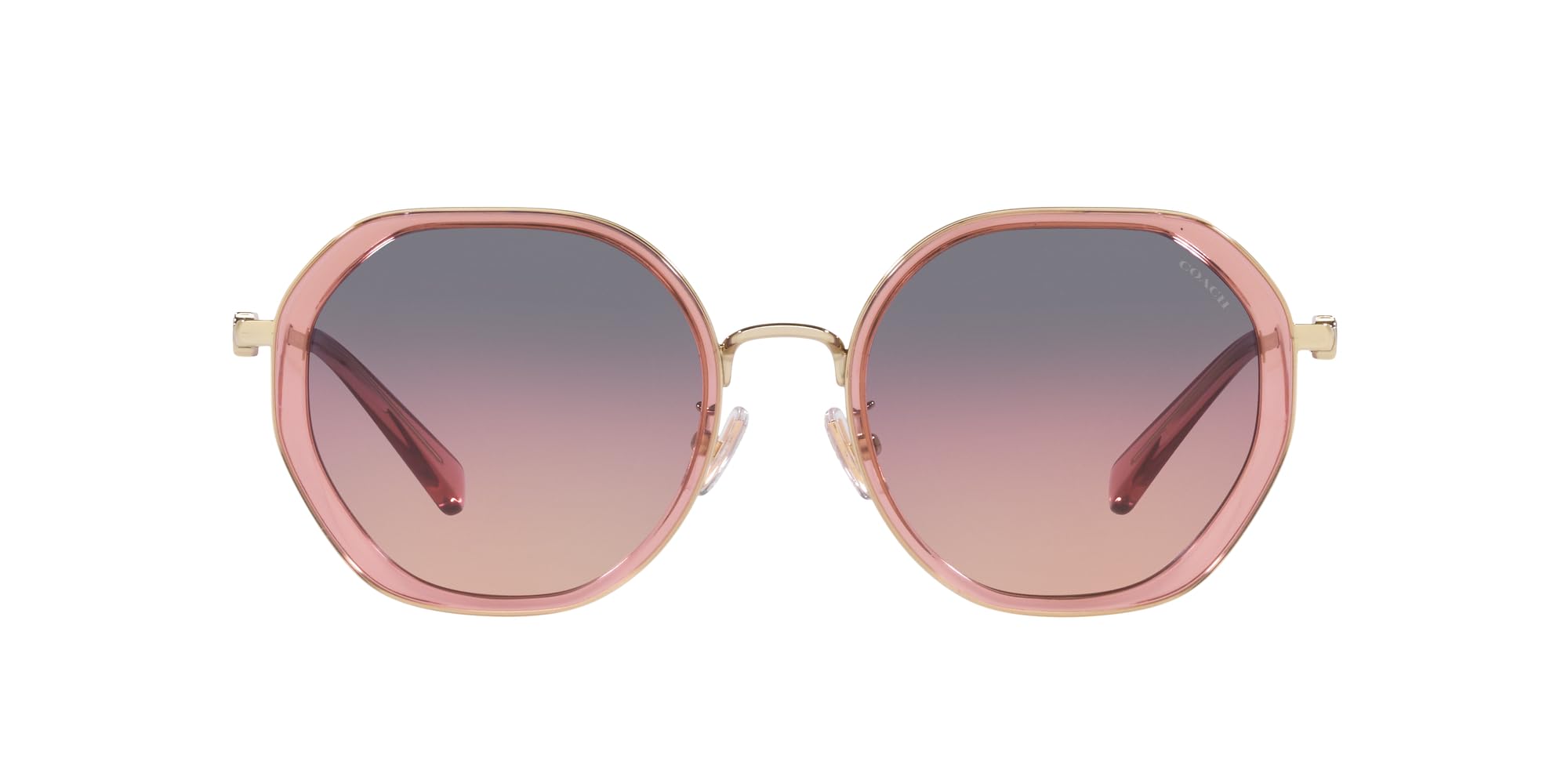COACH ゴールド (2点) Coach HC8413BD CW419 XL (58 - 16) with Grey lenses and Beige